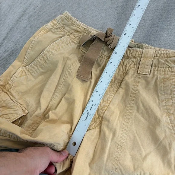 Vintage Hollister Cargo Paratrooper Baggy Skater Pants in Tan Men Medium 34x30